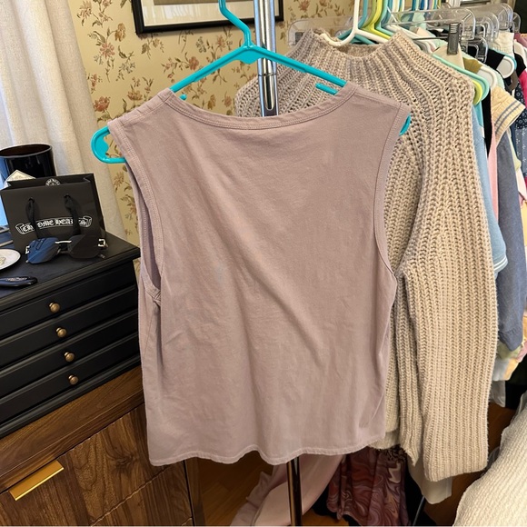 NWT James Perse V Neck tank sz 2 - Picture 3 of 3